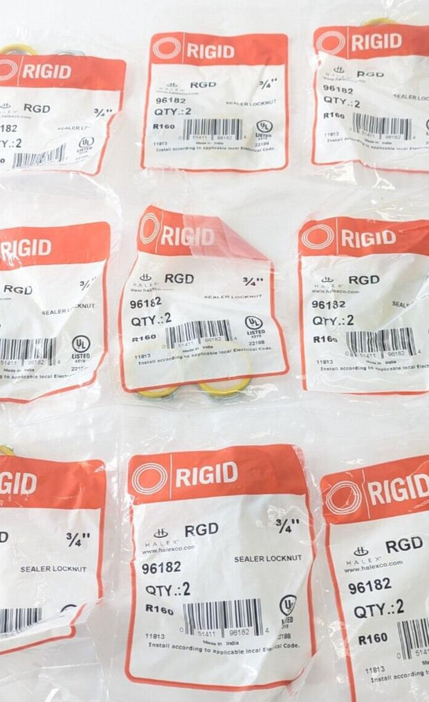 26 PCS Halex Rigid RGD 3/4" 96182 Sealer Locknut R160 11813