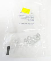 50 PCS RAF M0651-4-AL Aluminum Electronic Spacers Washers 10xmm OD4.3mm ID