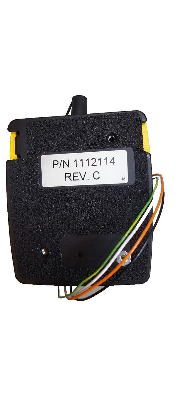 New Linemaster Footswitch Footpedal Pedal PN 1112114 (Yellow) 2x Omron D2VW-5-1