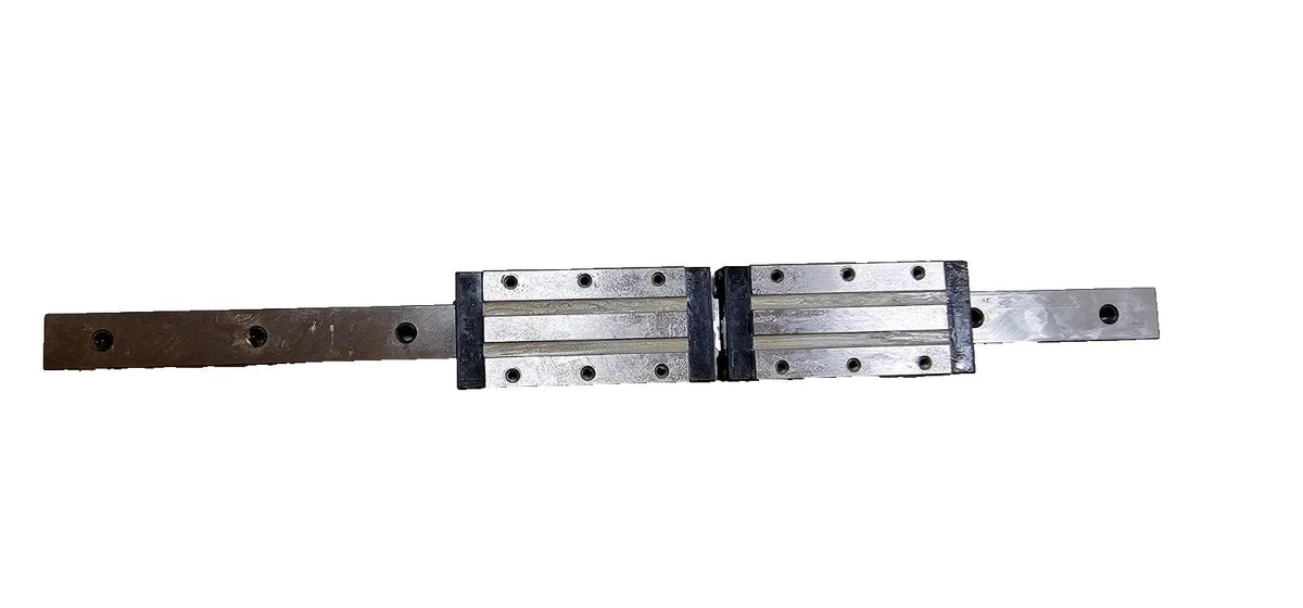 MISUMI SECB-16-310 Linear Motion Guide Rail w/ 2 Carriages 310mm L 15m ...