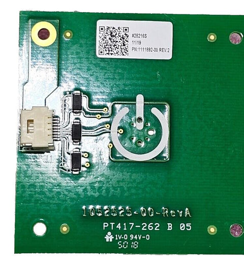 Custom Panel Mount Illuminated Push On/Off Power Button on PCB, 8 Pin Clik-Mate