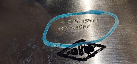 Goulds 3410 Rotating Impeller, 16.5" 63690 Pattern, 3410L 6x10-17 CCW Rotation