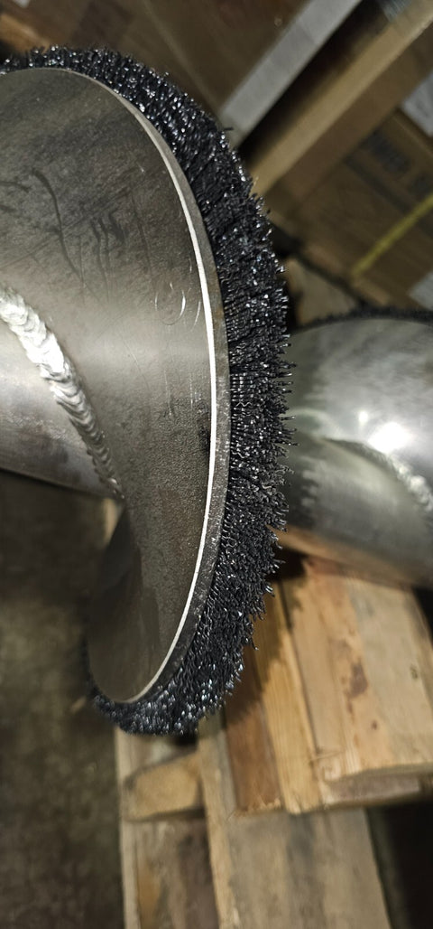 Factory Refurbished Stainless Steel Unloading / Conveyor Auger Screw, Full Brush