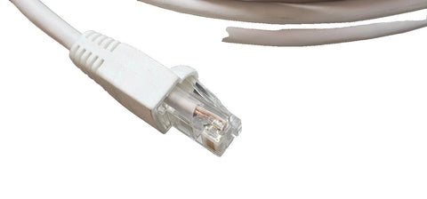 100ft Legrand Cat6 Ethernet Network Lan Cable, White, Booted, RJ45 545-125-100