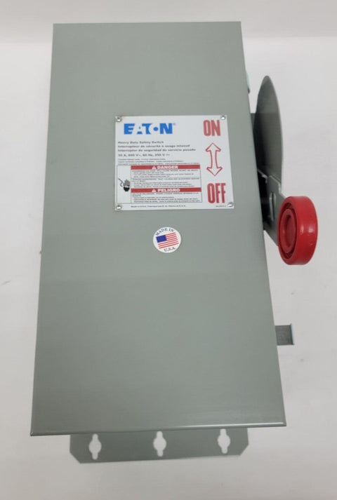 Eaton NSB DH361FDK Safety Switches DH 3P 30A 600V 50/60Hz 3Ph Fusible 3Wire EA N