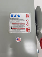 Eaton NSB DH361FDK Safety Switches DH 3P 30A 600V 50/60Hz 3Ph Fusible 3Wire EA N