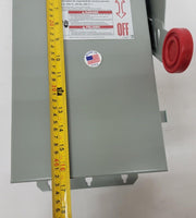 Eaton NSB DH361FDK Safety Switches DH 3P 30A 600V 50/60Hz 3Ph Fusible 3Wire EA N