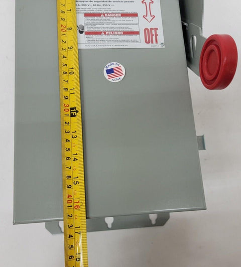 Eaton NSB DH361FDK Safety Switches DH 3P 30A 600V 50/60Hz 3Ph Fusible 3Wire EA N