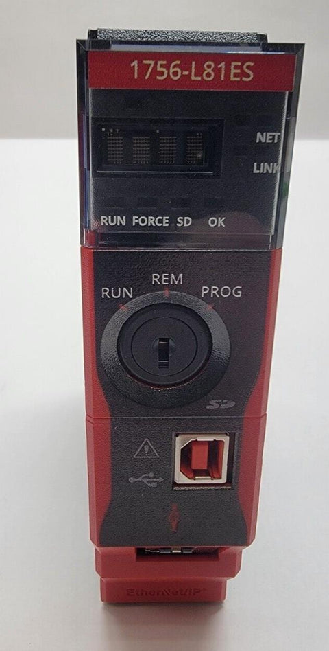 New 2020 Allen-Bradley 1756-L81ES SER B ControlLogix 5580 Controller Updated FW!