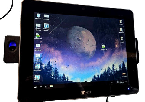 New NCR 7761 P1535 Touchscreen Terminal Display 1.6Ghz, 4GB/60GB, Biometrics W10