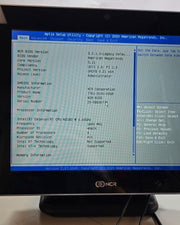 New NCR 7761 P1535 Touchscreen Terminal Display 1.6Ghz, 4GB/60GB, Biometrics W10