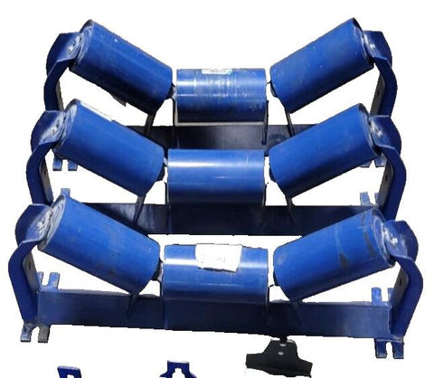 Set of 3 Martin Sprocket C5-35T-24-09 CEMA C 35* Conveyor Trougher Equal Idlers