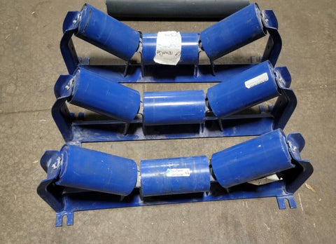 Set of 3 Martin Sprocket C5-35T-24-09 CEMA C 35* Conveyor Trougher Equal Idlers