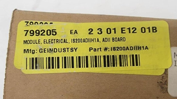 General Electric Mark VI IS200ADIIH1A Auxiliary Drive to ISBus Interface Board
