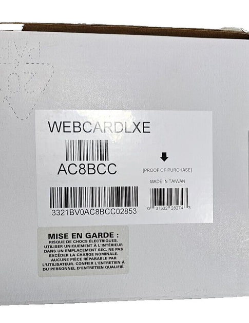 New Tripp Lite Webcardlx AC8BCC Web Management Remote Monitoring Card ...
