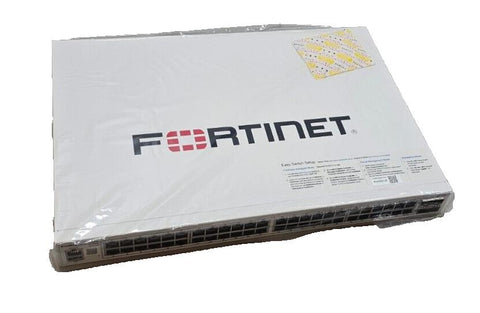 NIB Fortinet FortiSwitch FS-148F-FPOE 48 Ports Gigabit Network Switch 4 10Gb SFP