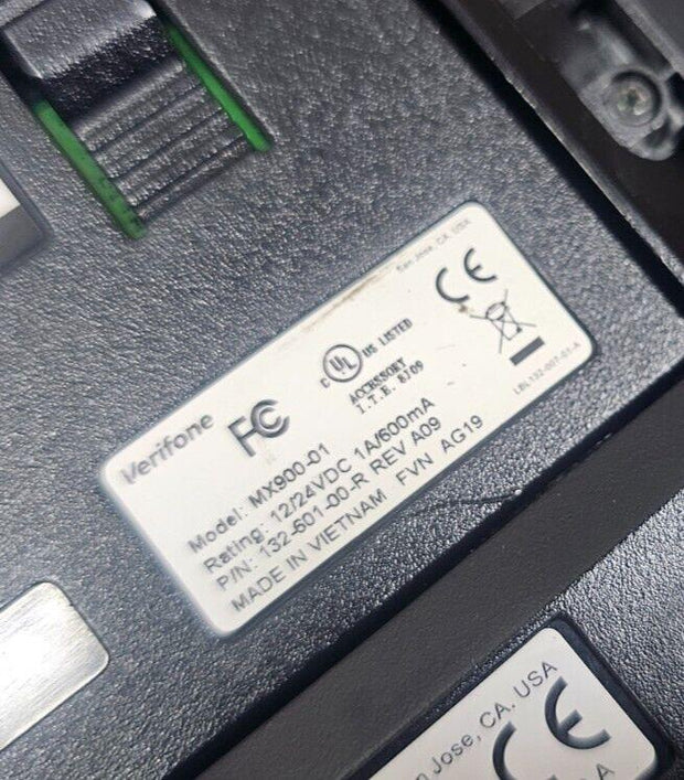 Verifone MX915 Credit Card Pinpad Terminal PCI4.0 + PSU/BERG, FirstData Encrypt