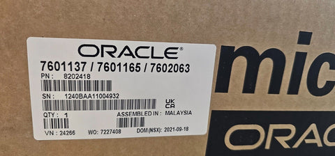 Oracle/Micros WS6 Terminal  (655X) New In Box- PN 8202418 (7601137) i5 8GB/256GB