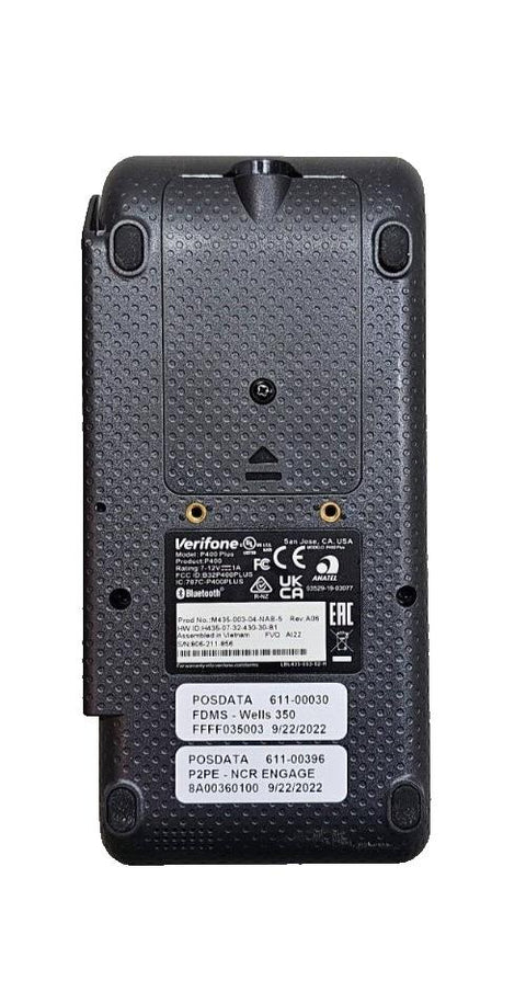 Verifone Engage P400 Plus Pinpad M435-003-04-NAB-5, Magnetic, Smart, NFC Reader
