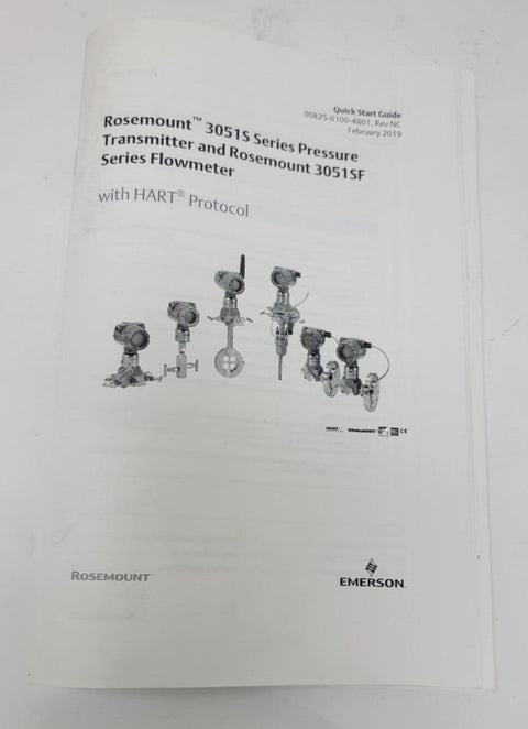 Rosemount 3051T Pressure Transmitter 4000PSI / 276BAR (3051S1TG4A2E11A1AB4E5)