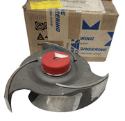 New Goulds 3175S Impeller D00609A02-1203 6X8-12", 12" Diameter, 316 SS, 3 Vane