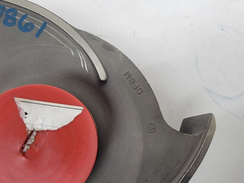 New Goulds 3175S Impeller D00609A02-1203 6X8-12", 12" Diameter, 316 SS, 3 Vane