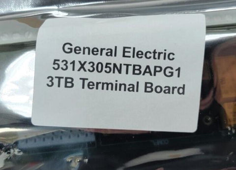 General Electric 531X305NTBAPG1 NTB/3TB Terminal Board 531X Series - New, Sealed
