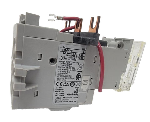 Allen-Bradley 592 Manual / Auto Manual Reset 3 Phase Overload Relay 592-EEFC