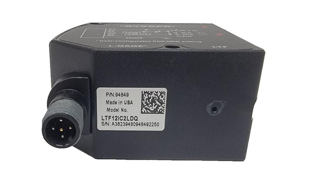 Banner Engineering LTF24IC2LDQ Sensor, Red Laser, Diffuse, 50-24000mm
