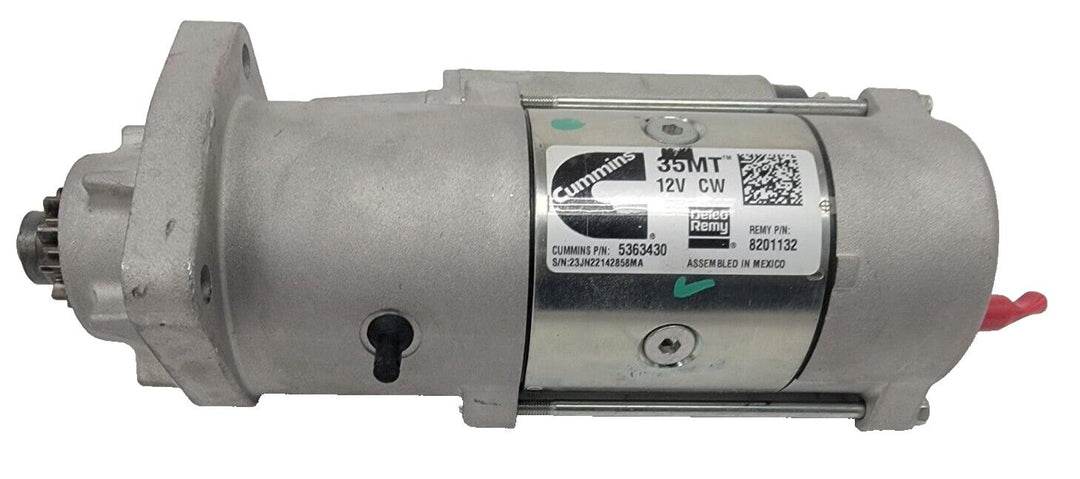 Cummins Starting Motor 5363430 35MT 12V Remy 8201132 – Blackstar