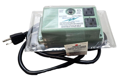 New Bantam Vanguard 120V 360W 2-Outlet Surge Suppressor Power Conditioner 6ft