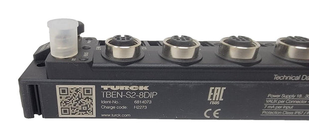 Turck TBEN-S2-8DIP I/O Modules, TBEN-S Series