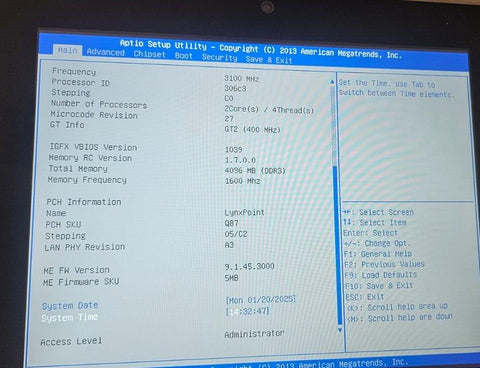 New NCR XR7 15 PCAP POS Terminal i3-435, 4GB DDR3, 120GB SSD, No OS/Stand/PSU