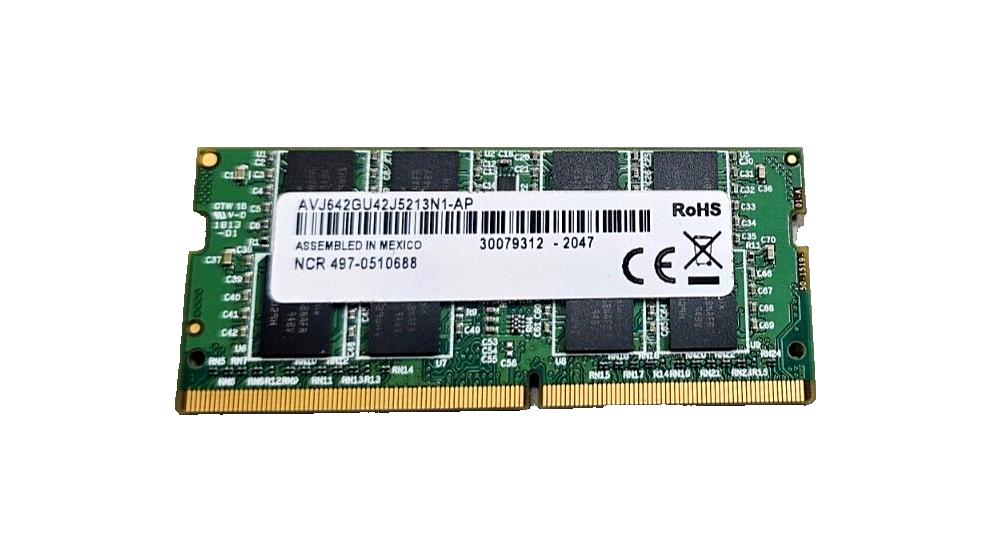 NCR SelfServ ATM Memory Upgrade 16GB DDR4 SODIMM 1.2V Avant AVJ64GU42J ...