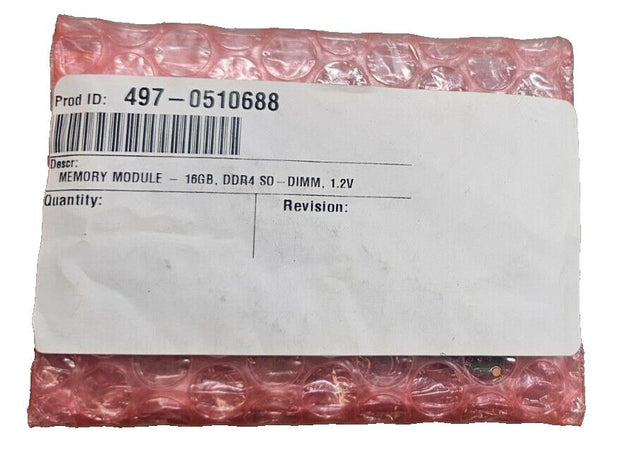 NCR SelfServ ATM Memory Upgrade 16GB DDR4 SODIMM 1.2V Avant AVJ64GU42J5213N1-AP