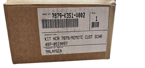 New NCR 7879-K351 7879 7877 RealScan Remote Consumer Scanner w/USB