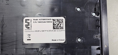 Aava ACPSB8030A00 8" SmartBack USB Sled PAC Plate for Verifone E285
