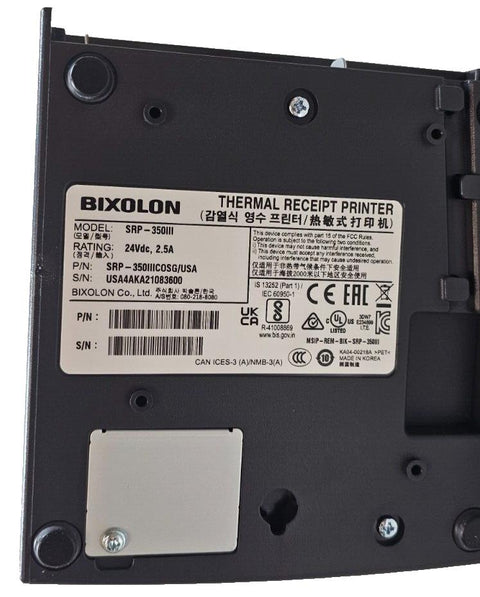 New Bixolon SRP-350PLUSIIICOSG Thermal Printer, USB/ETH/Serial