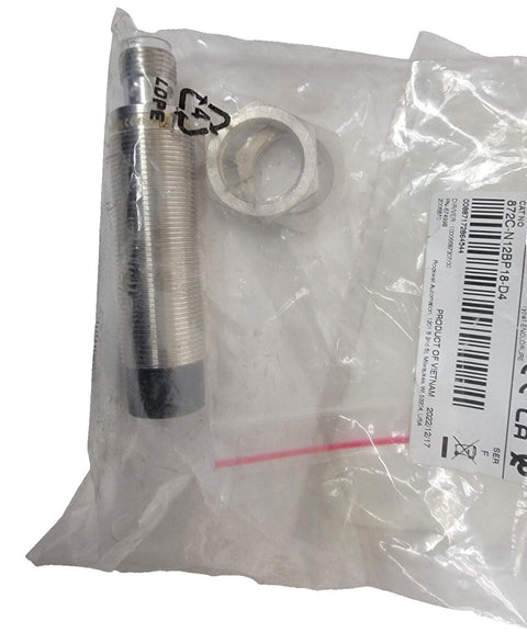 Allen Bradley 872C-N12BP18-D4 Inductive Prox Sensor Nickel Brass Inductive