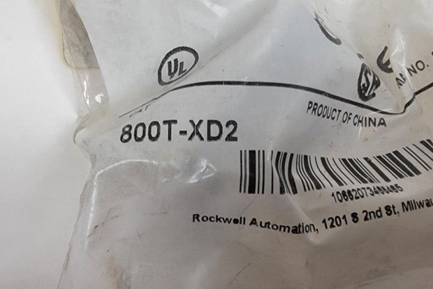 Allen Bradley 800T-XD2 Contact Block 800TXD2