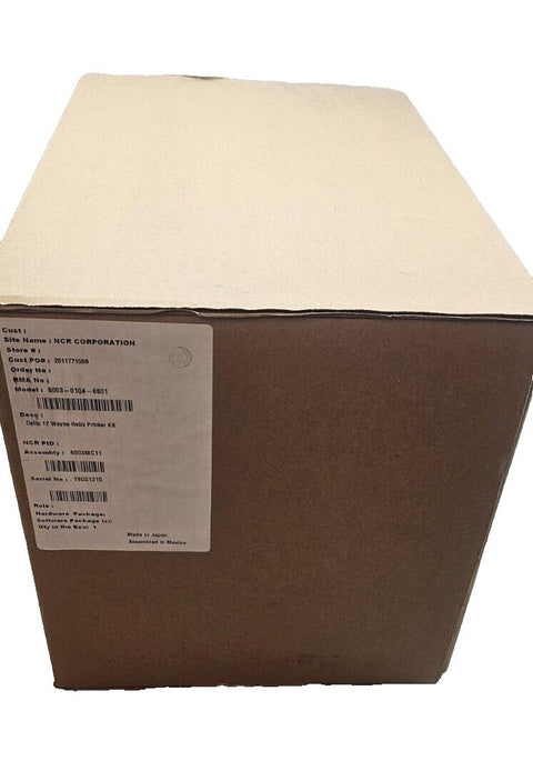 NCR Optic 12 Printer Kit For Wayne Helix  6003-0104-8801, New