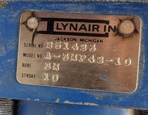LynAir Pneumatic Cylinder A3-1/4 P42101