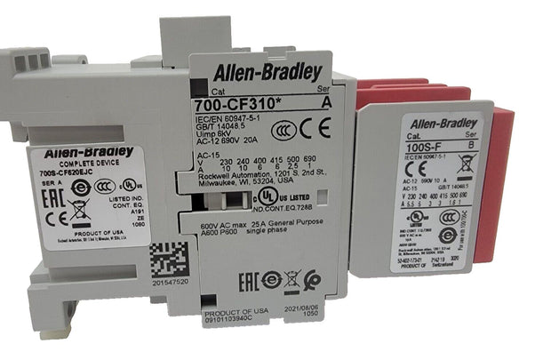 New Allen Bradley Bulletin 700S Safety Control Relay 700S-CF620EJC