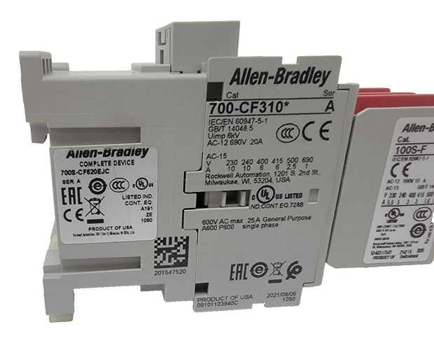 New Allen Bradley Bulletin 700S Safety Control Relay 700S-CF620EJC