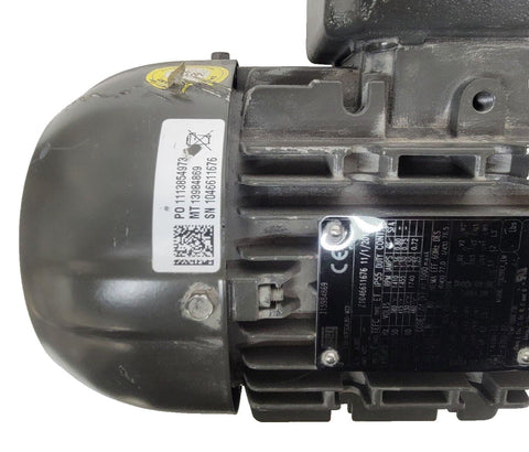 New WEG T 5518EP3EAL80-W22 3/4HP 1745RPM 80Frame IP55 General Purpose Motor