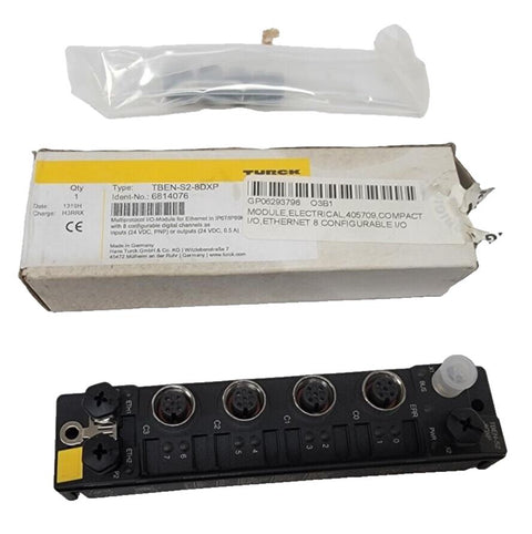 Turck TBEN-S2-8DXP 6814076 Multiprotocol I/O Module