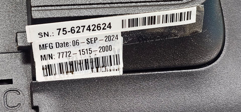 NCR CX7 15" 4:3 POS Terminal Assembly, i5-8500T,8GB 7772-1515-2000 New w/ Issue!