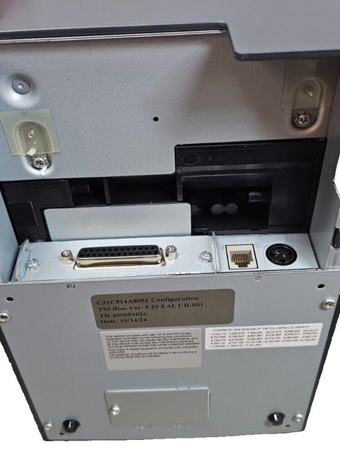 New Epson TM-U220B Dot Matrix Serial POS Desktop Receipt Printer M188B Autocuttr