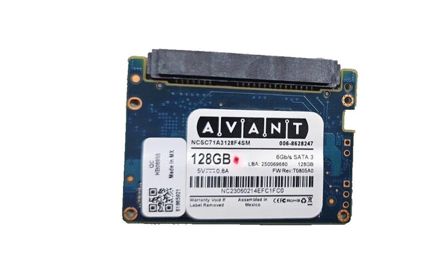 Avant 128GB 6Gb/S Sata 3 NCSC71A3128F4SM MLC Industrial Half  (NCR 006-8628247)
