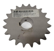 Martin Sprocket 60B20SS MTO 35MM Bore, 20 Tooth, Stainless, 10mm x 3.3mm